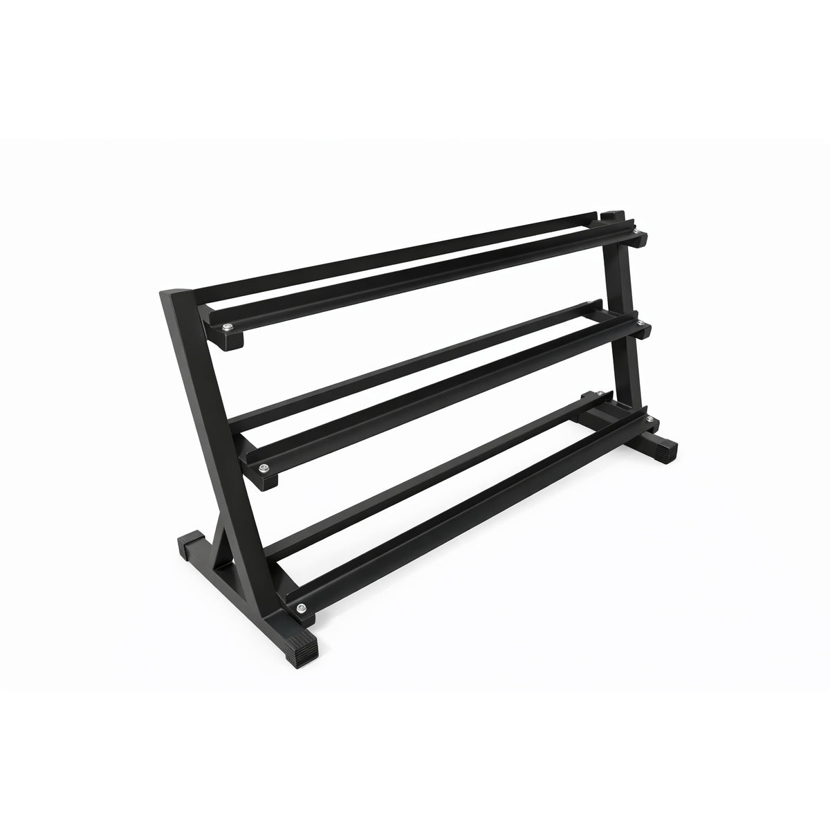 Support horizontal pour haltères – Système de rangement pour plusieurs paires