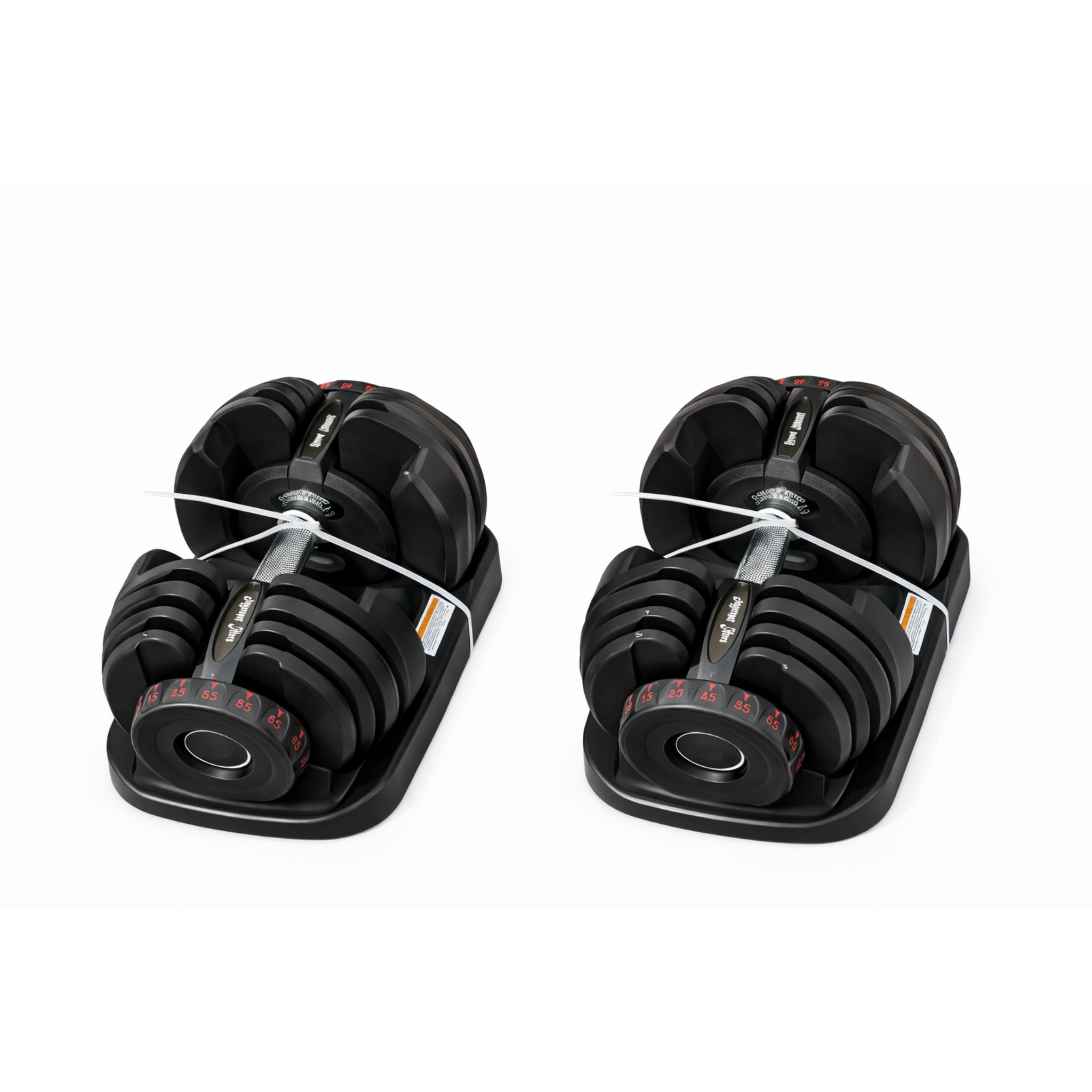 Adjustable Dumbbells 10–90 lbs – Space-Saving Strength Set